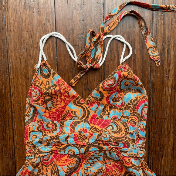 Anthropologie Moulinette Sours Orange Island
Holiday Midi Halter Dress - Picture 4 of 5